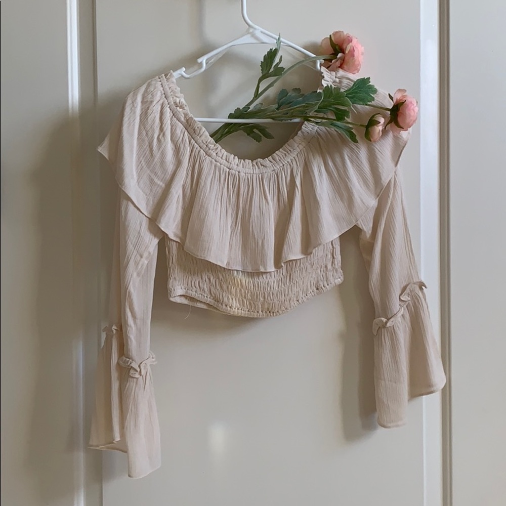 Off-shoulder Cali Vibes top 🌴